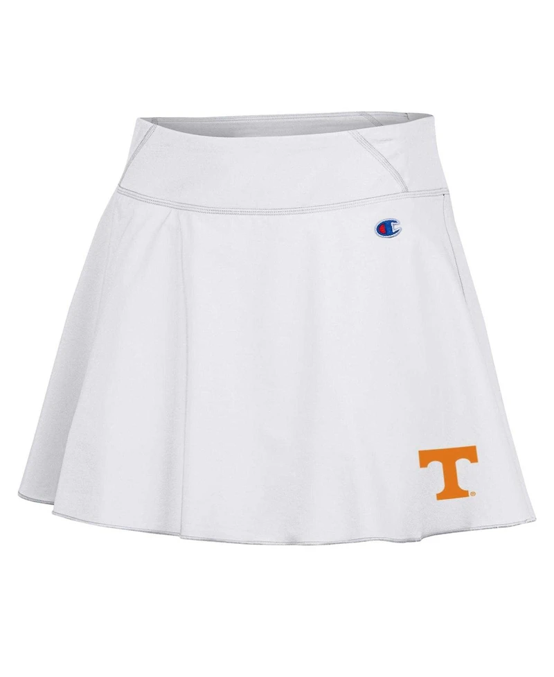 Champion Women's White Tennessee Volunteers Tailgate Soft Touch Skort