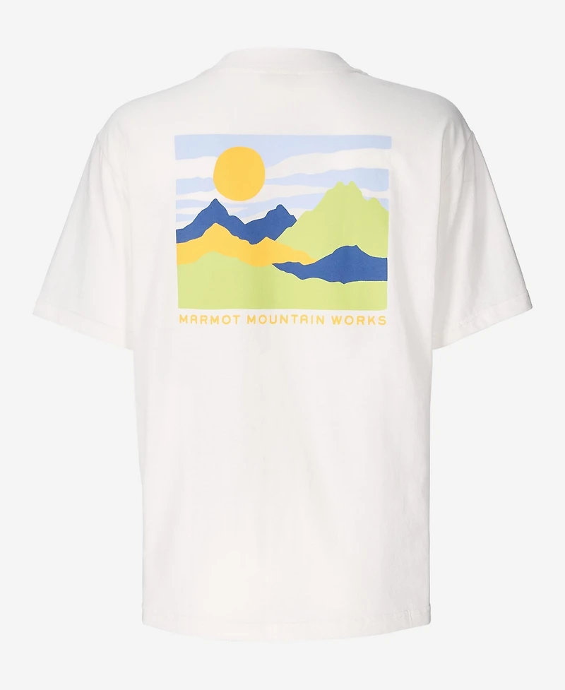 Marmot Women's Mmw Sunset Short Sleeve Rib Collar T-Shirts
