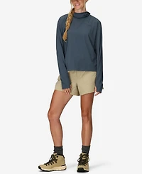 Marmot Women's Air Exchange Upf 40 Zip Secure 4" Shorts