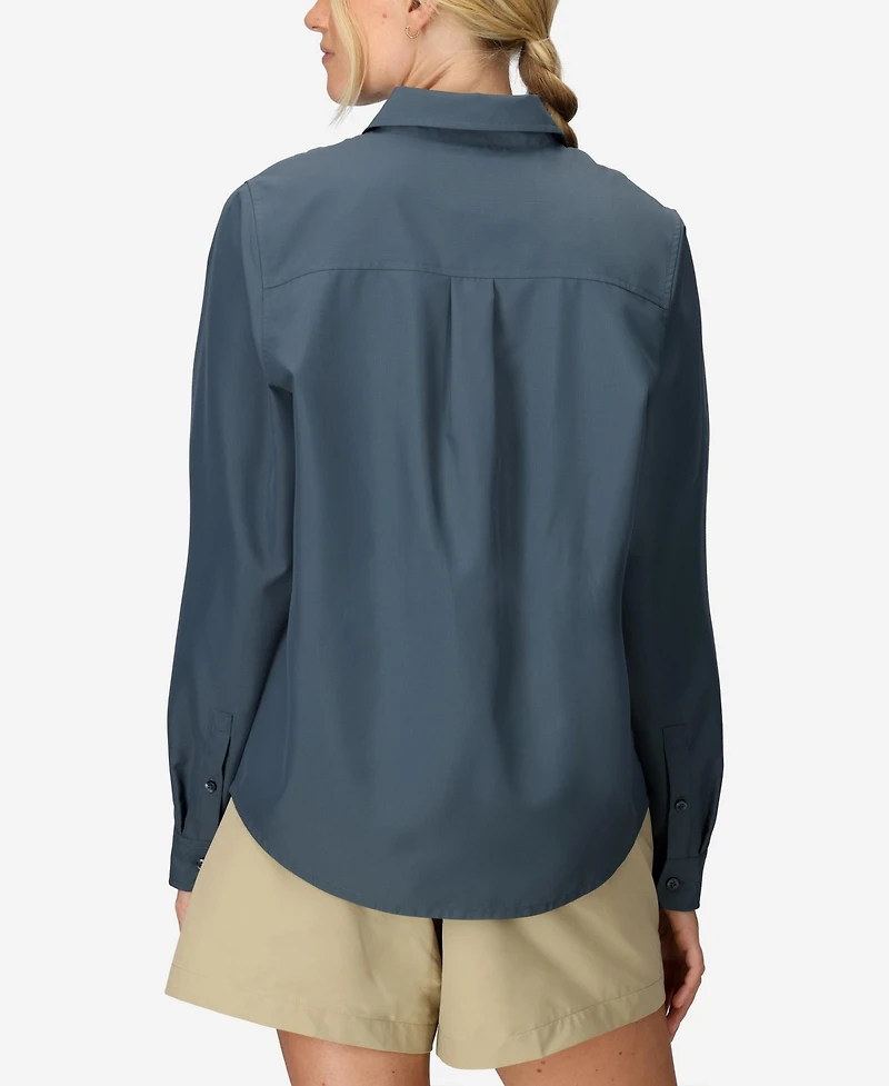 Marmot Women's Air Exchange Upf 40 Ls Classic Collar Shirt