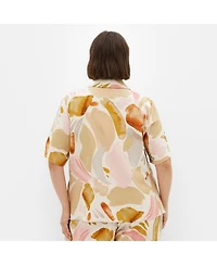 City Chic Plus Surface Level Shirt