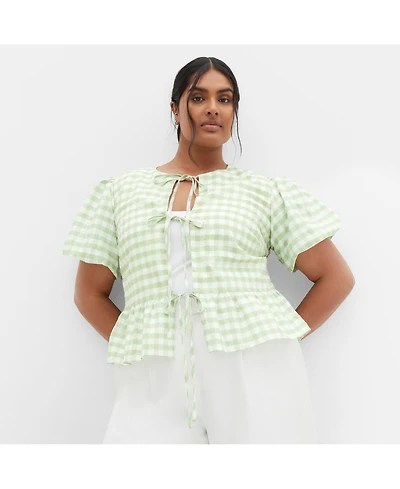City Chic Plus Jolie Top