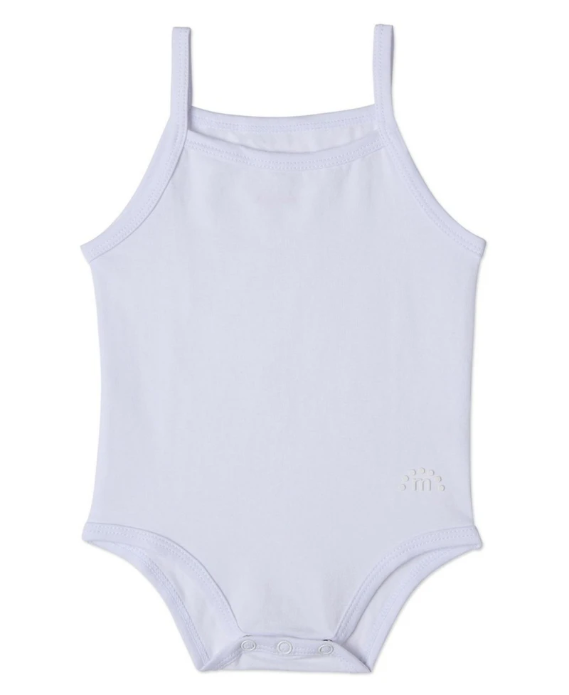 MeMoi Baby Girls 3 Pair Pack Unisex Combed Cotton Rich Bodysuits
