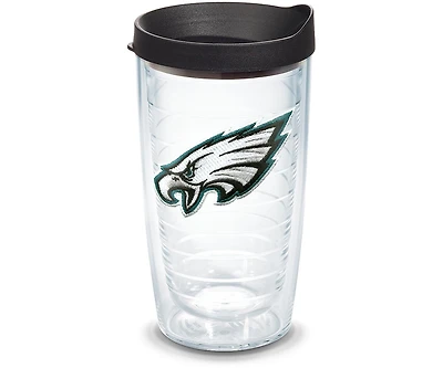 Tervis Nfl Philadelphia Eagles Primary Logo Made in Usa Double Walled Insulated Tumbler Travel Cup Keeps Drinks Cold & Hot, 16oz, Classic