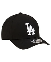 New Era Men's Black Los Angeles Dodgers Player Replica 9Forty Adjustable Hat