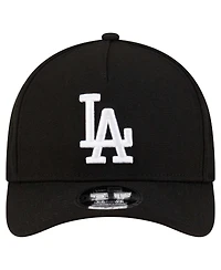 New Era Men's Black Los Angeles Dodgers Player Replica 9Forty Adjustable Hat