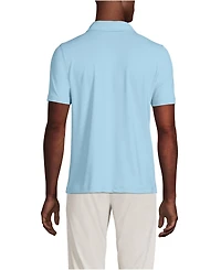 Lands' End Men's Short Sleeve Performance Snap Polo