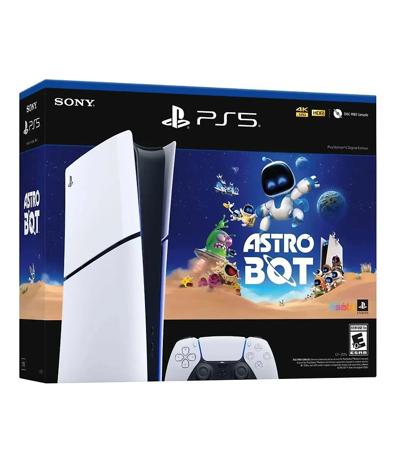 Sony PlayStation 5 Slim Digital PS5 Astro Bot Bundle