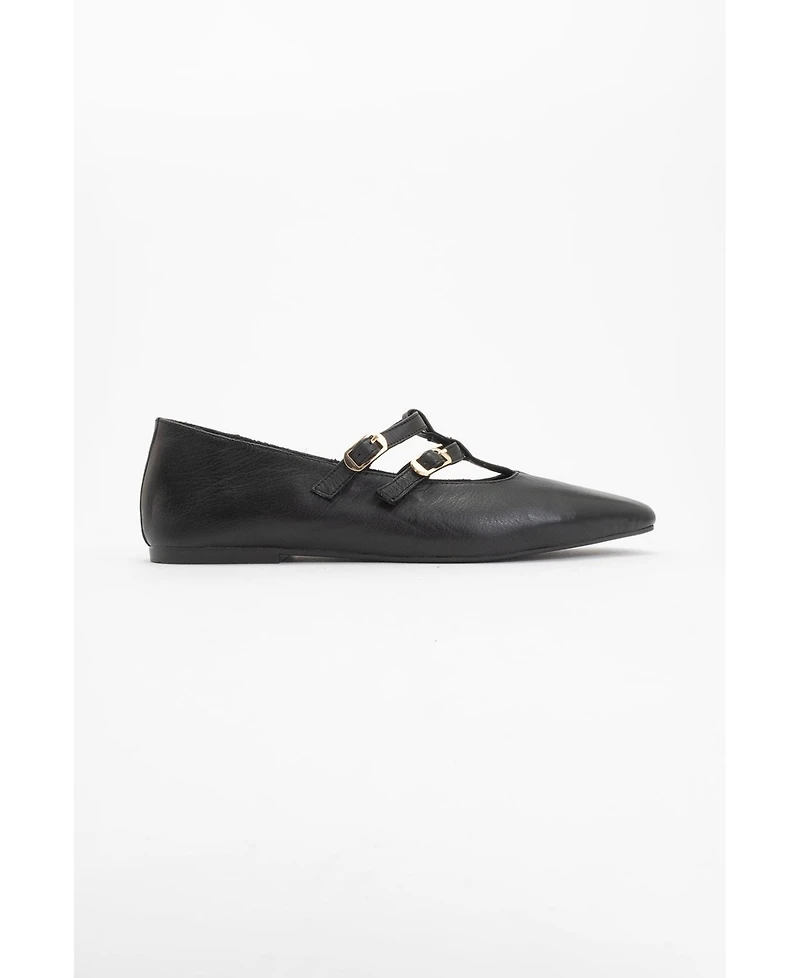 Women's Starling Leather Mary Jane Flats