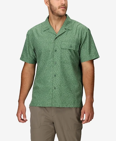 Marmot Men's AirExchange Ultraviolet Protection Factor 40 Camp Novelty Short Sleeve Shirt