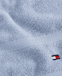 Tommy Hilfiger Home Modern American Solid Cotton Washcloth, 13" x