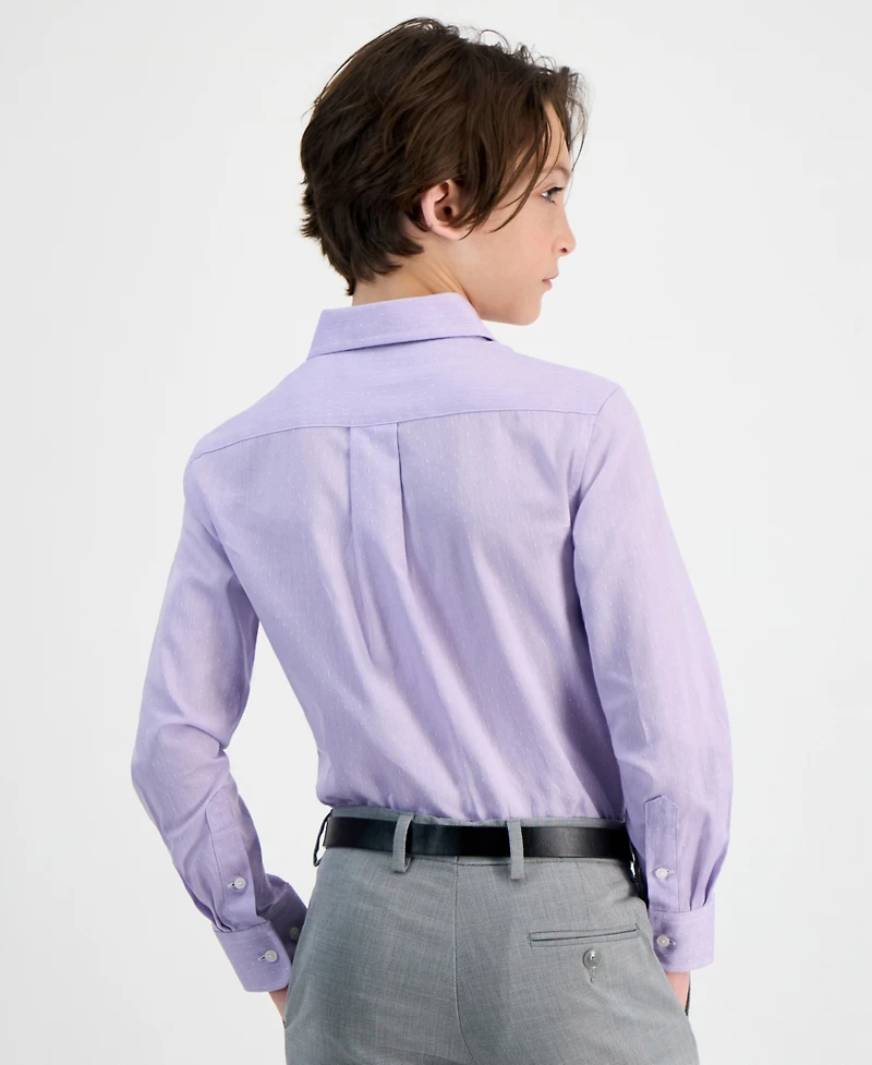 Tallia Orange Big Boys Classic Shirt