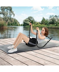 Fitness Ab Trainer with Padded Head and Neck Support