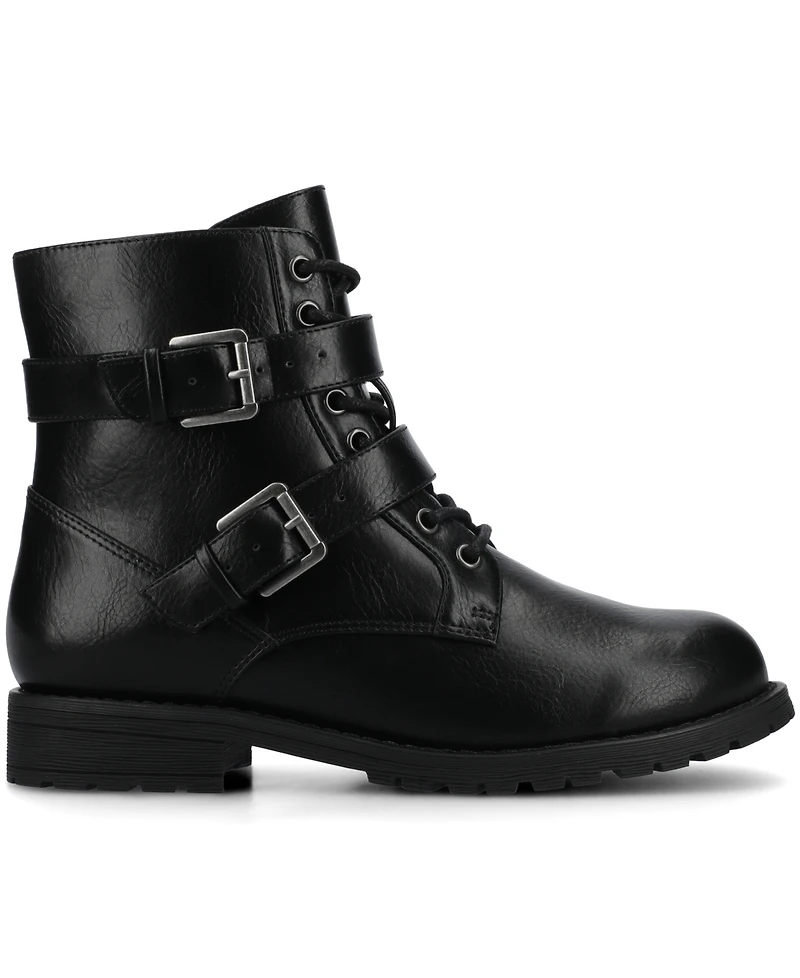 Journee Collection Women's Juliah Block Heel Ankle Boots