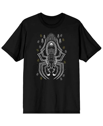 Harry Potter Spider-Man Big & Tall Harry Potter and the Chamber of Secrets Spider Aragog Black Graphic Tee-6XL