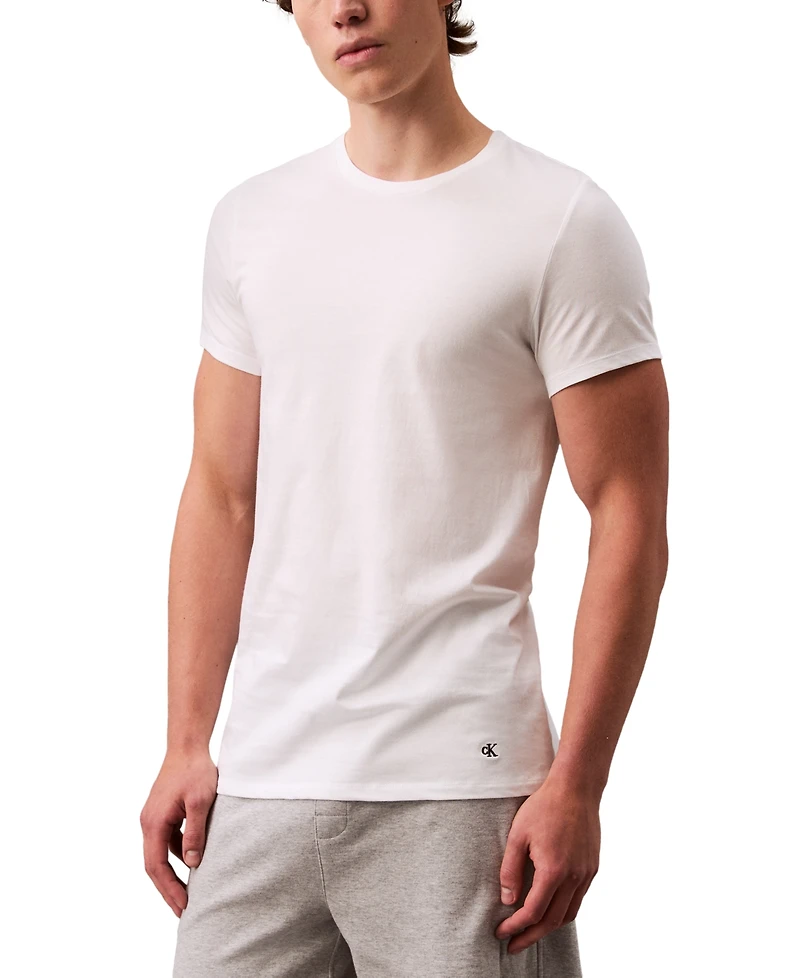 Calvin Klein Men's 5-Pack Cotton Classics Crewneck T-Shirts