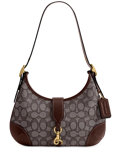 Coach Originals Signature Jacquard Hamptons Hobo Bag