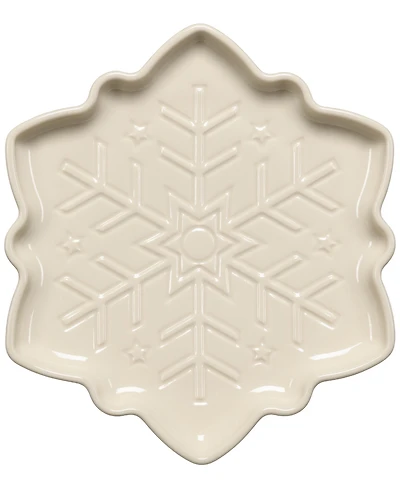 Fiesta Linen Snowflake-Shaped 9" Plate, Exclusively at Macy's