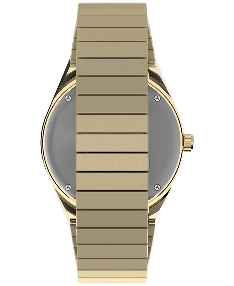 Timex Women's Analog Gold-Tone Stainless Steel Watch, 36mm