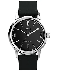 Timex Men's Mechanical Automatic Leather Strap Watch