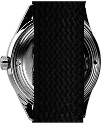 Timex Men's Mechanical Automatic Black Nylon Strap Watch, 38mm