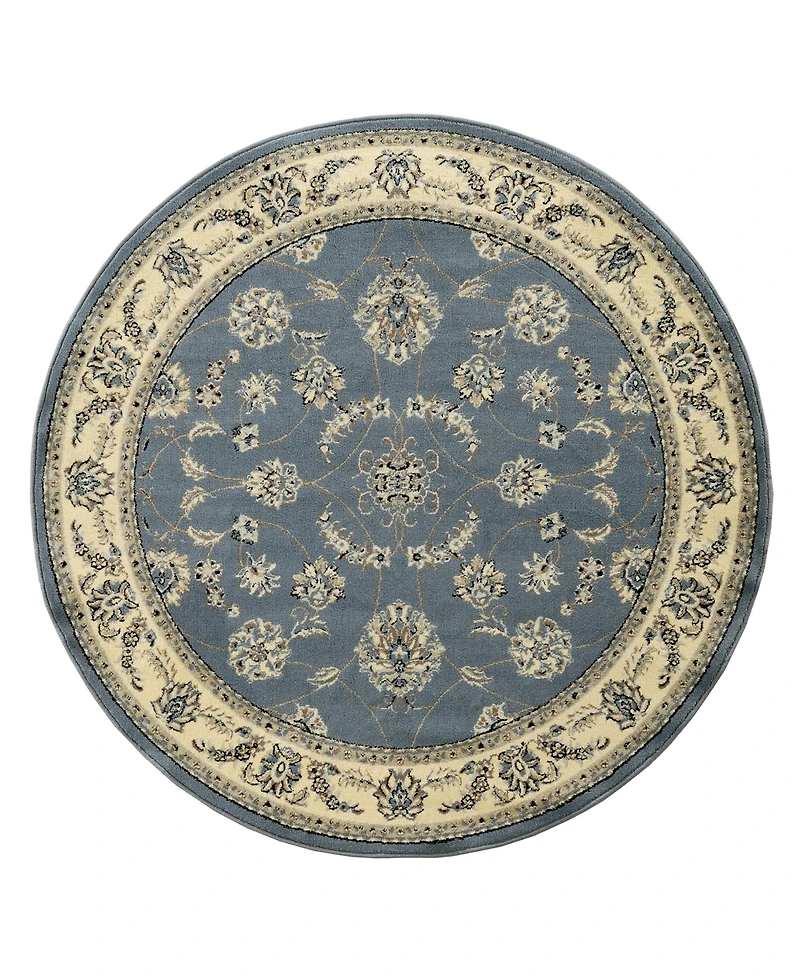 Closeout! Km Home Pesaro 5'3"x5'3" Round Area Rug