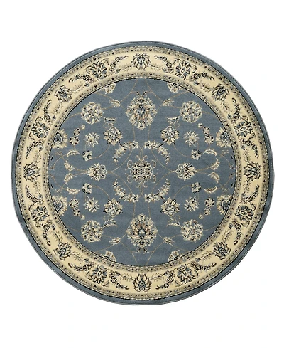 Closeout! Km Home Pesaro 5'3"x5'3" Round Area Rug