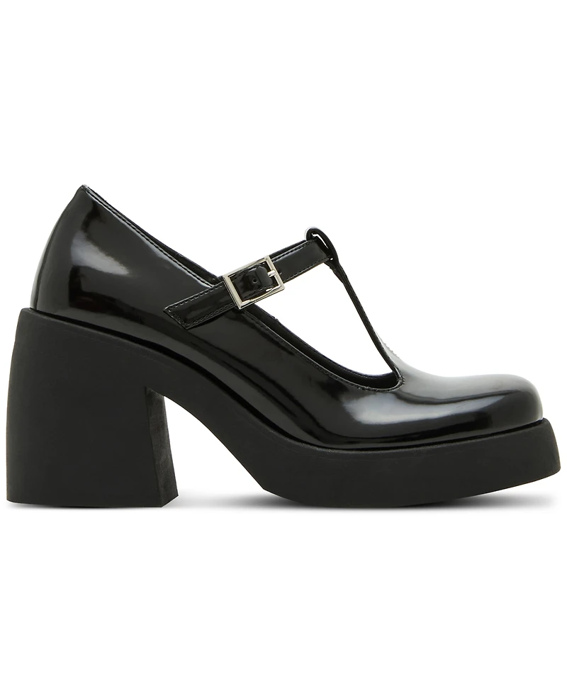 Madden Girl Lottie T-Strap Platform Mary-Jane Pumps