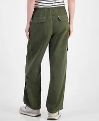 Tinseltown Juniors' Drawstring Cargo Parachute Jeans