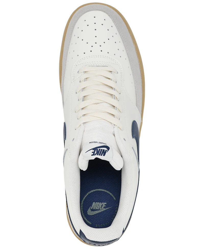 Nike Men's Court Vision Low Casual Sneakers from Finish Line