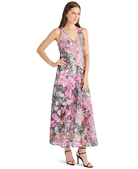 Steve Madden Women's Theo Printed Lace Sleeveless Dress