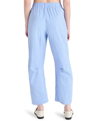 Steve Madden Women's Saelyn Striped Barrel-Leg Pants
