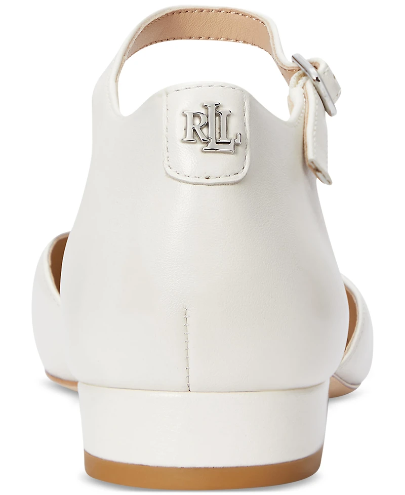 Lauren Ralph Women's Emellie Mary Jane Flats