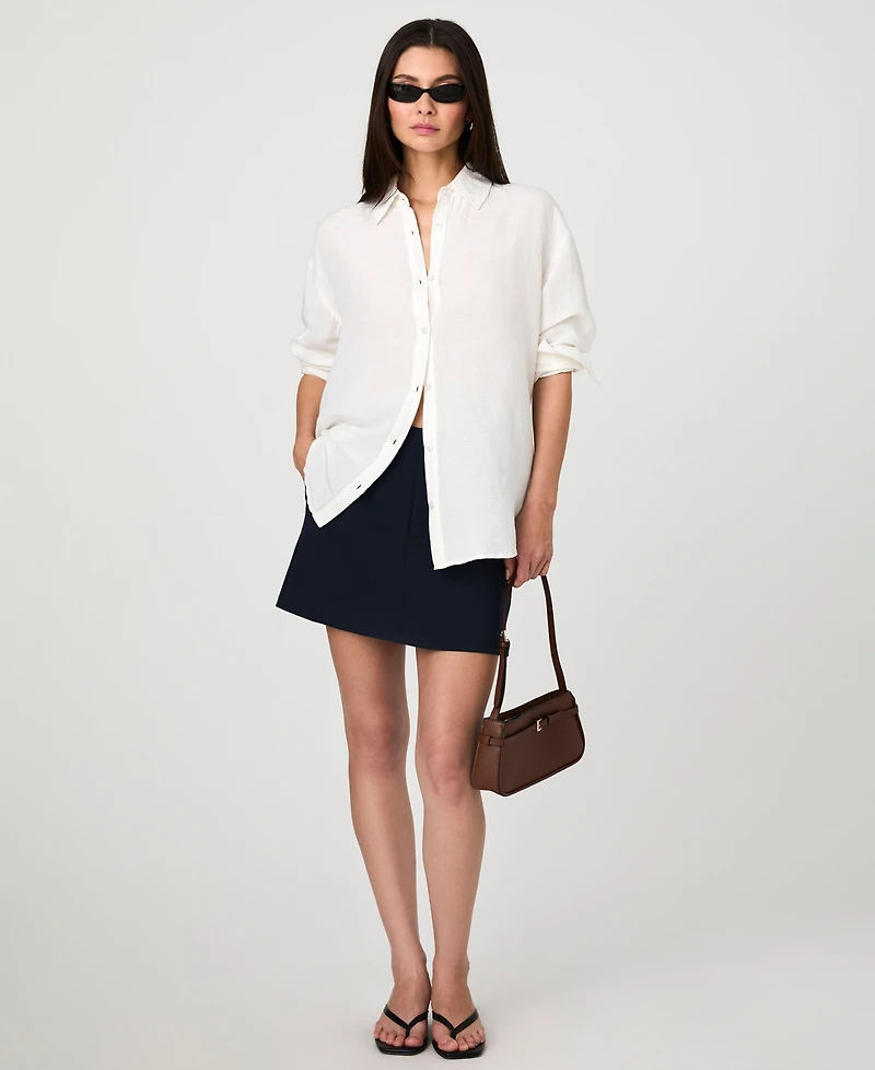 French Connection Women's Birdie Oversized Shirt