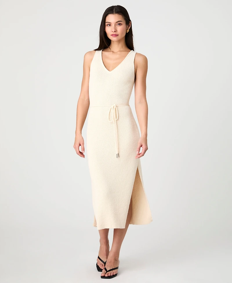 French Connection Women's Terry V-Neck Midi Dress