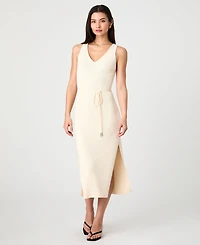 French Connection Women's Terry V-Neck Midi Dress