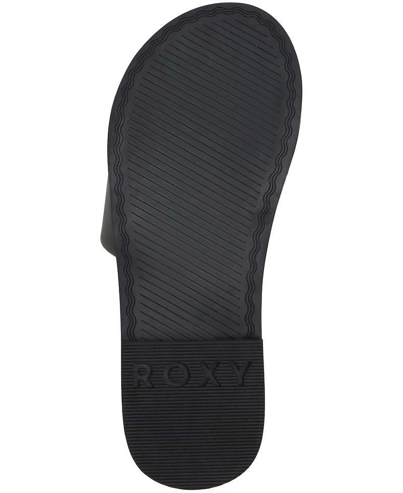 Roxy Women's Amalfi Coast Slip-On Flat Sandals