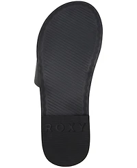 Roxy Women's Amalfi Coast Slip-On Flat Sandals