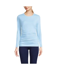 Lands' End Women's Power Performance Long Sleeve Fitted Tee