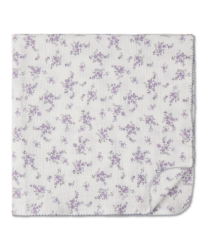 MeMoi Baby Girls "Abigail" Cotton Swaddle Blanket