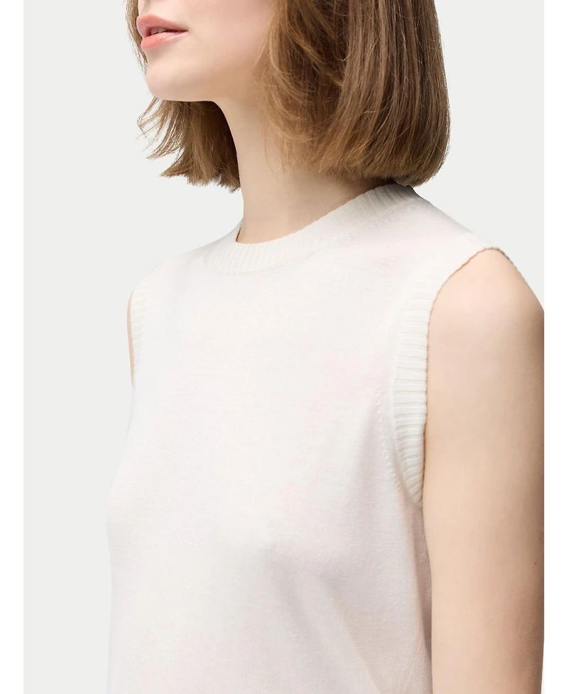 Gobi Cashmere Women's Cashmere Silk Sleeveless Top