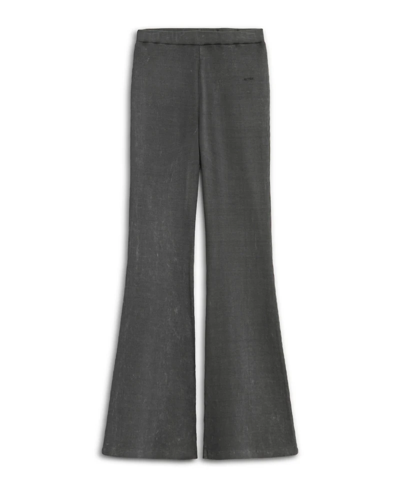 Nocturne Women's Ribbed Bell-Bottom Pants