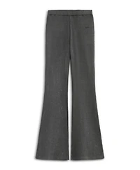 Nocturne Women's Ribbed Bell-Bottom Pants