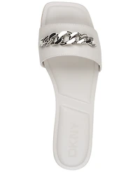 Dkny Women's Dania Chain Slide Sandals