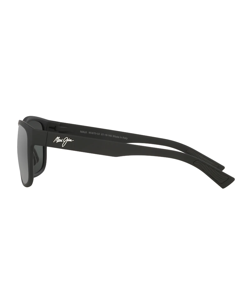 Maui Jim Men's Puakea Polarized Sunglasses, MJ000786