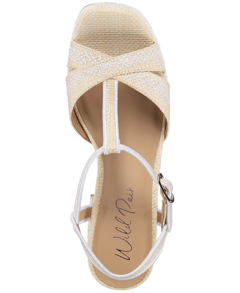 Wild Pair Women's Harperr Platform Sandals, Exclusively at Macy's