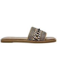 Wild Pair Women's Daisyy Slide Flat Sandals, Exclusively at Macy's