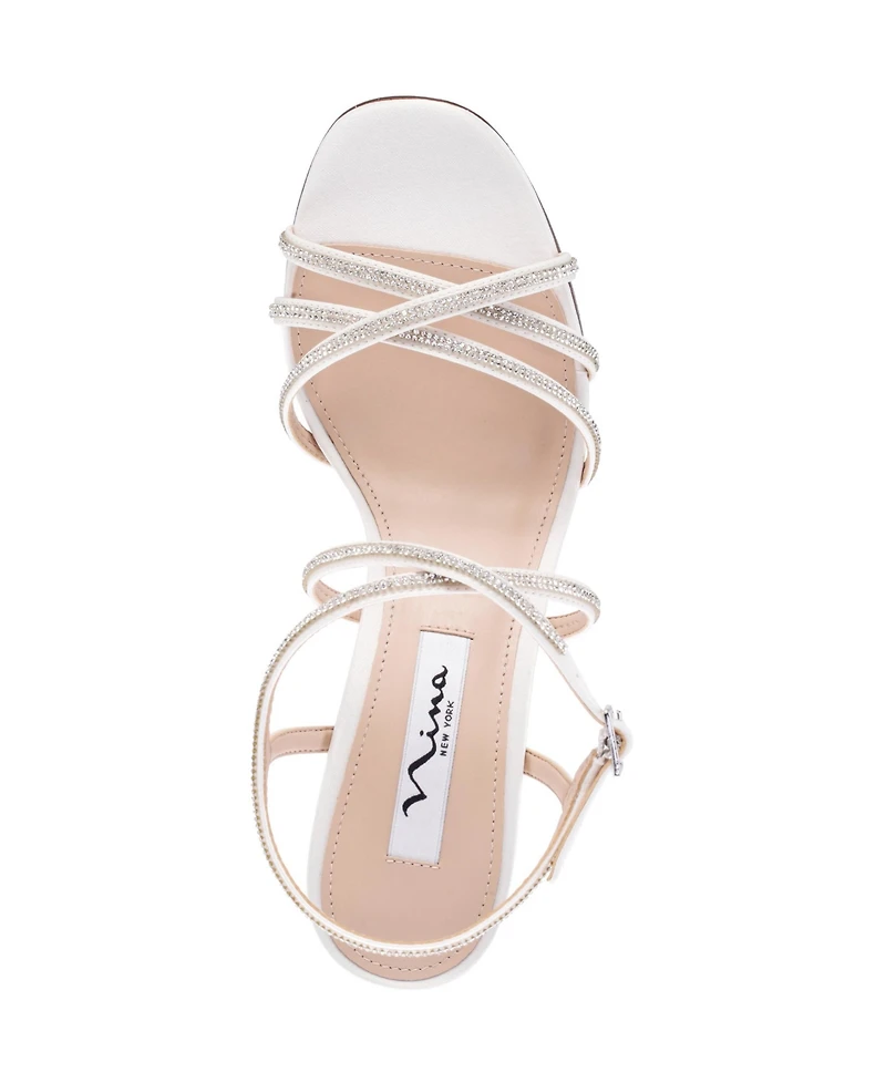 Nina Women's Anna Embellished Evening Sandals