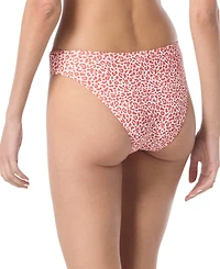 Vince Camuto Women's Leopard-Print High-Cut Bikini Bottoms
