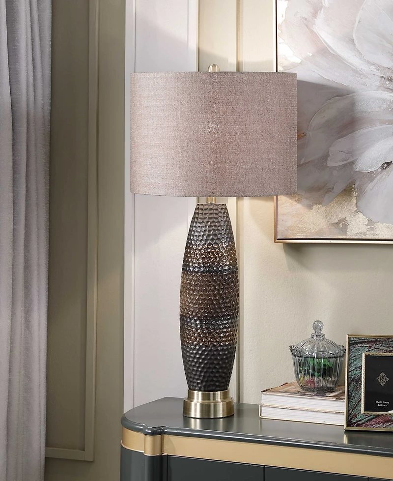 StyleCraft Home Collection 37" Laughlin Ceramic Table Lamp